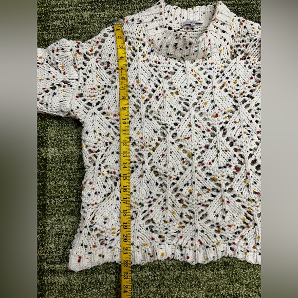 Crotchet multicolor pop sweater - Picture 4 of 5